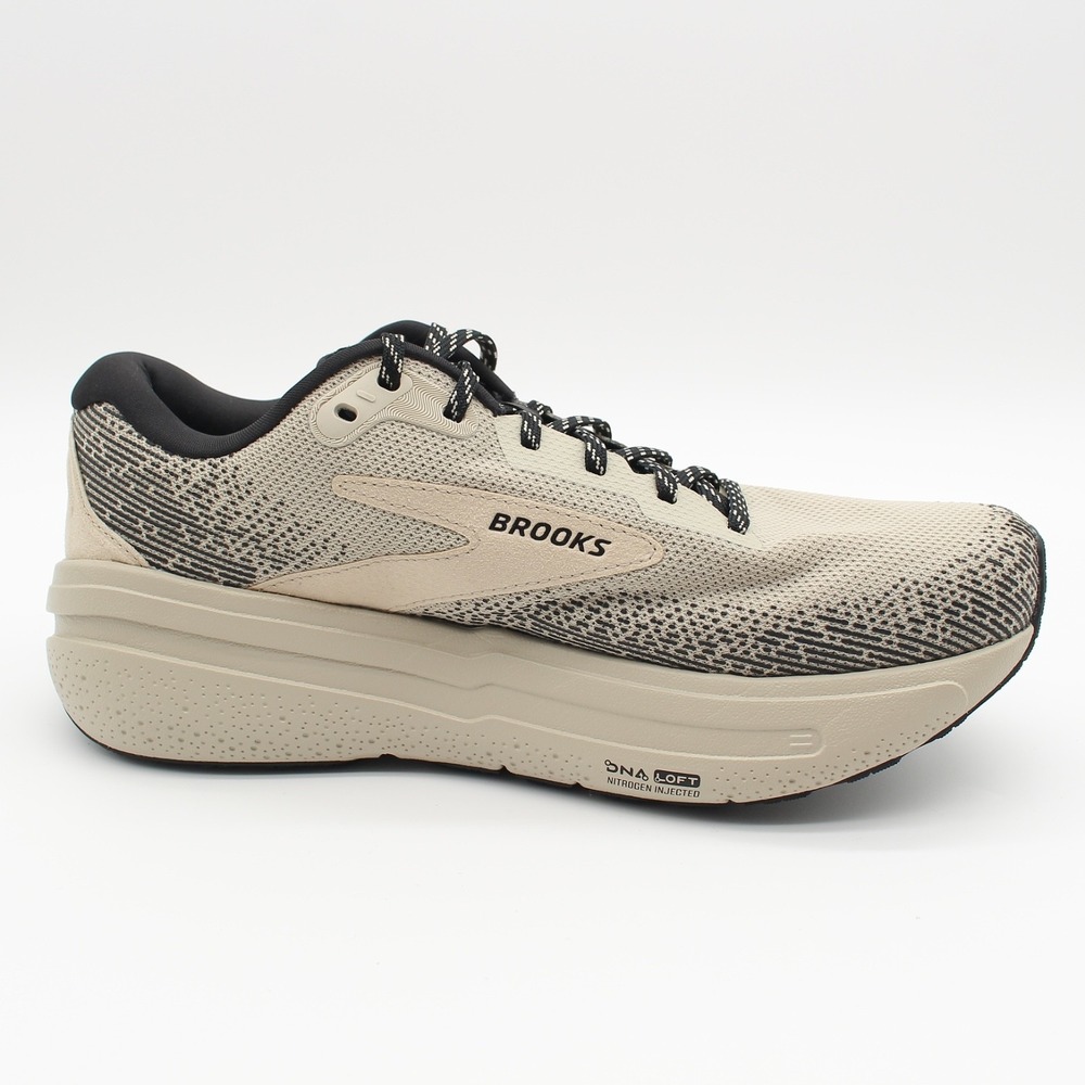Brooks Ghost Max 2 Running Shoes Womens Size 10B Tan Black Lace Up Walking - Picture 5 of 15